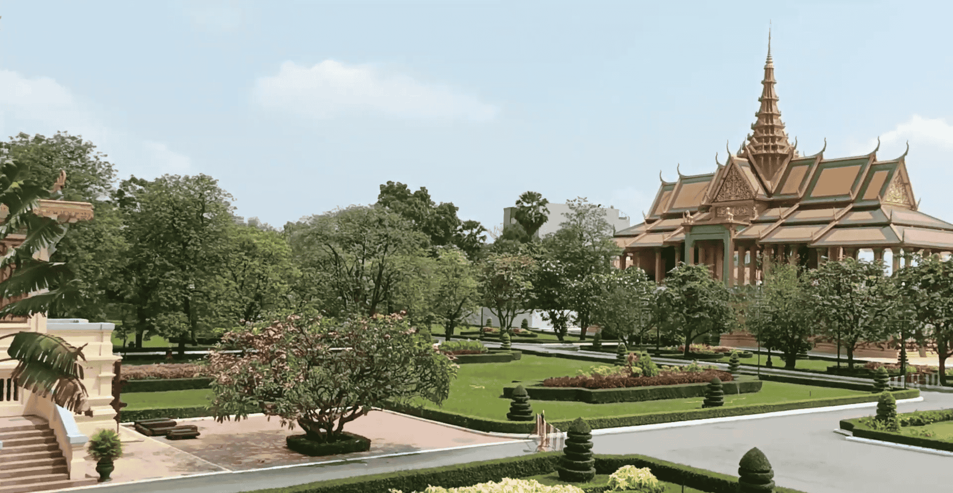 Palais du roi du Cambodge à Phnom Penh