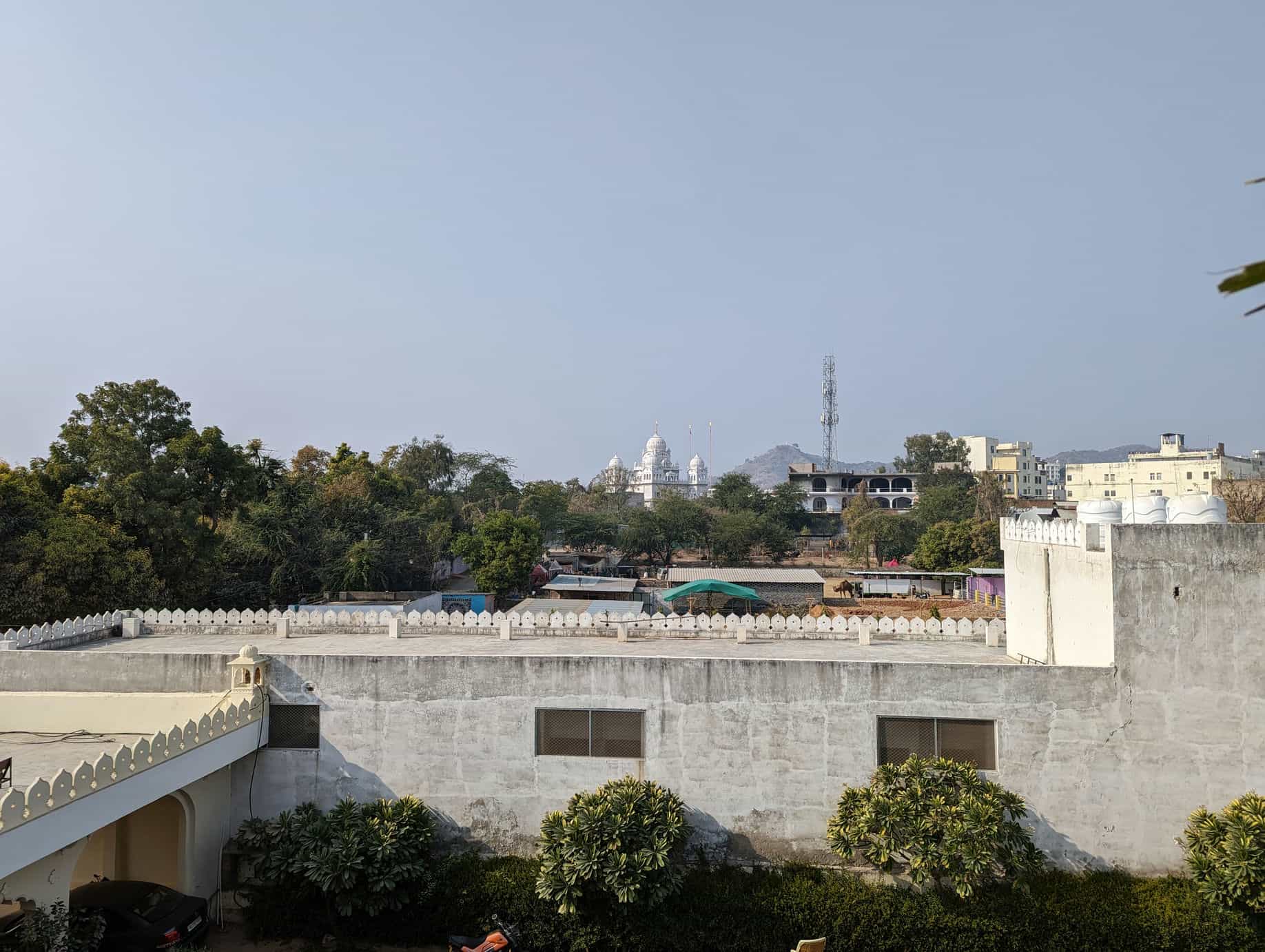 Vue depuis l'hôtel Basant Palace Pushkar Vue depuis l'hôtel Basant Palace Pushkar